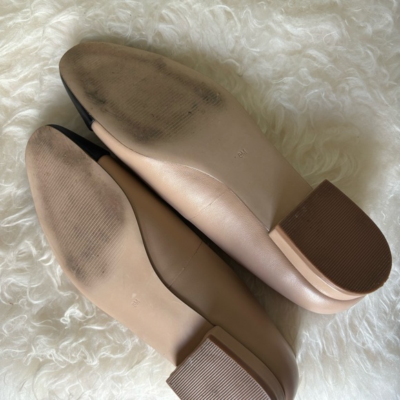 Steve Madden Blair Ballet flat- nude/black size 8 - Picture 4 of 7